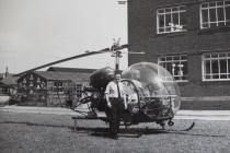 Glamorgan Constabulary helicopter 1967