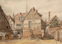 Old Houses, Watford - Hunt, William Henry