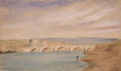 Newport Bridge and Castle - Turner, William