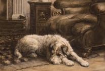 King Edward VII's Dog, Caesar - Dicksee,...