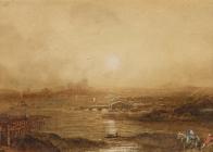 Harbour Scene at Sunset - Turner, J.M.W.