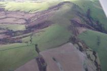  MONKS TROD, SECTION FROM ABBEY CWM HIR WEST TO...