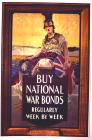 World War One Poster,  ‘Buy National War Bonds...