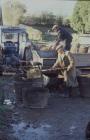 Cider making, Cilgwyn Farm Boughrood, Powys, 1977