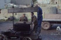 Cider making, Cilgwyn Farm Boughrood, Powys, 1977