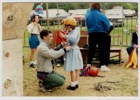 Climbing wall, Urdd National Eisteddfod