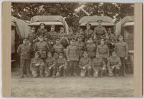Photograph of First World War soldiers