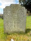 A45 Grave in area A at St John's church,...