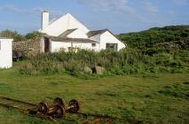 'The Cottage', Skokholm Island -  with railway...