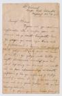 Letter sent by David Gwilym Rees and William...