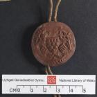 NLW Penrice and Margam Deeds 206 (seal 1) front...