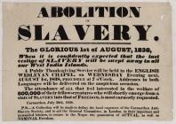 Abolition of Slavery The Glorious 1st of August...