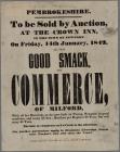 Pembrokeshire.To Be Sold By Auction Jan. 14 1842