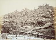 49. Narrow guage R.R. lumber dump, summit of...