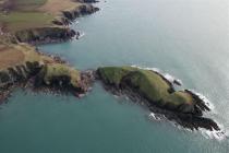  PROMONTORY FORT AT SHEEP ISLAND, CASTLE SECTION