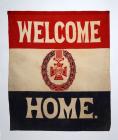 Welcome home banner 1914-18