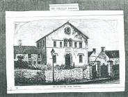 Drawing of Hen Dŷ Cwrdd, Trecynon