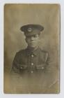 Photo of Walter Crane in his WW1 uniform