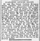LLangefni Officer Killed - North Wales...