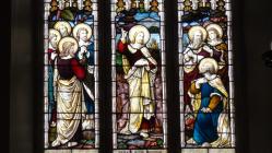 Machynlleth church window 