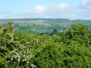 Merthyr Tydfil - Cefn Viaduct from Thomastown Park