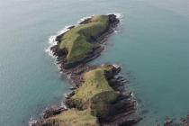  PROMONTORY FORT AT SHEEP ISLAND, CASTLE SECTION