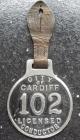 Cardiff Tram Conductor badge