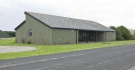 Cricket pavilion, RAF At Athan, 2009