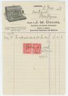 Shop Invoice J.W. Davies, Lampeter