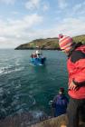 Skokholm - South Haven, preparing for a boat...