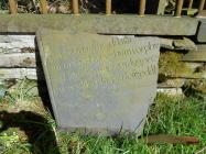 A120 Grave in area A at St John's church,...