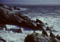 Skokholm stormy landing