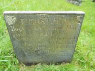 B23 Grave in area B at St John's church,...