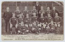 The Welsh Team which defeated New Zealand, 1905