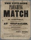 The Tivy-side Ploughing Match At Cilfallen 1842 