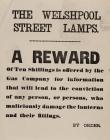 The Welshpool Street Lamps A Reward 