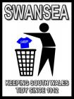 Sign, anti-Cardiff sentiment