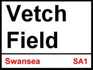 Sign, "Vetch Field"