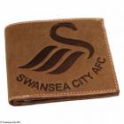 Wallet, with Swans' logo