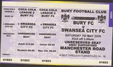 Ticket, v. Bury, May 2005