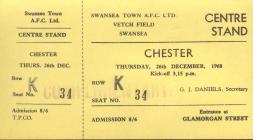Ticket, v. Chester, December 1968