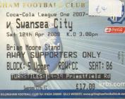 Ticket, v. Gillingham, April 2008