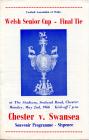 Programme cover, v. Chester, May 1966