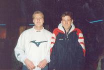 Photograph, fan Chris Chapman with Roger...