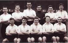 Photograph of team, 1953-1954