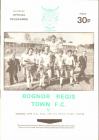 Rhaglen Pêl-droed, Bognor Regis Town F.C. erbyn...