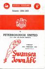Football Programme - Swansea Town versus...