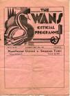 Football Programme - Swansea Town versus...