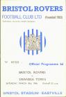 Football Programme  - Bristol Rovers versus...