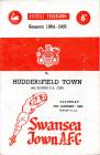 Football Programme  - Swansea Town versus...